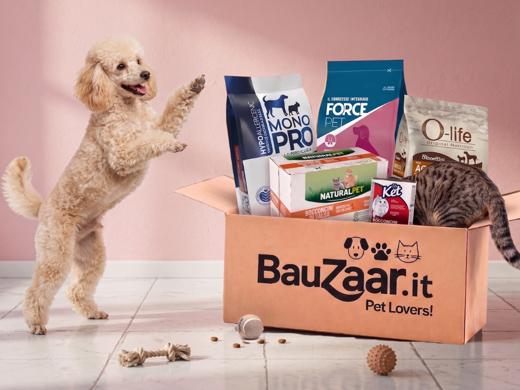 brand in esclusiva solo su bauzaar.it: ampia scelta di prodotti che trovi solo sul nostro pet shop online!