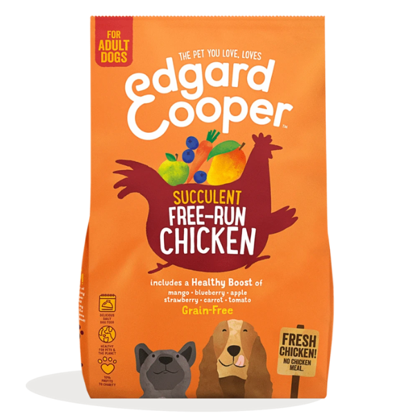 Edgard & Cooper Adult  Grain Free  Pollo - 12 kg