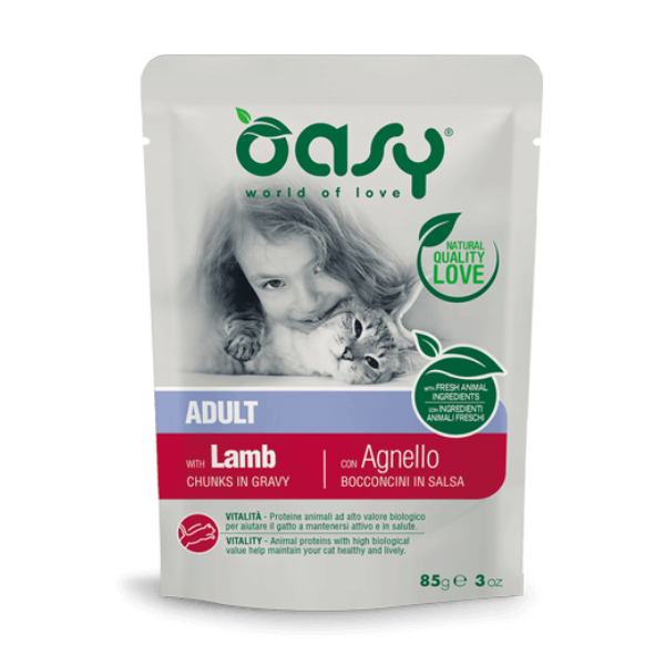 Oasy Cat Bocconcini in salsa 85 gr