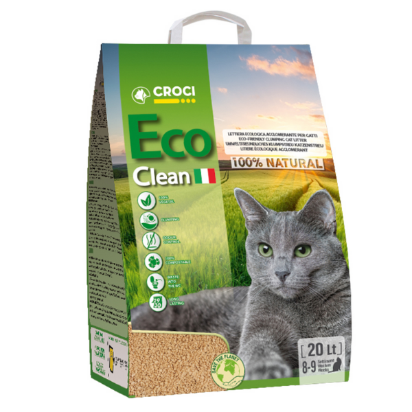 Lettiera Eco Clean Croci - 20 L