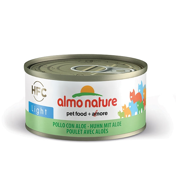 Almo Nature HFC Natural monoproteico Cat 70 gr - Light Pollo e Aloe