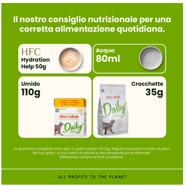 Almo Nature Daily Natural Grain Free Cat Adult 380 gr