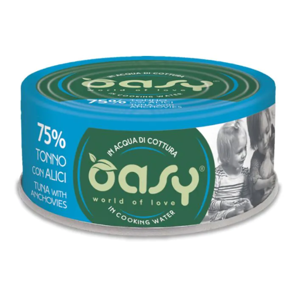 Oasy More Love Cat Adult Lattine in acqua di cottura 70 gr