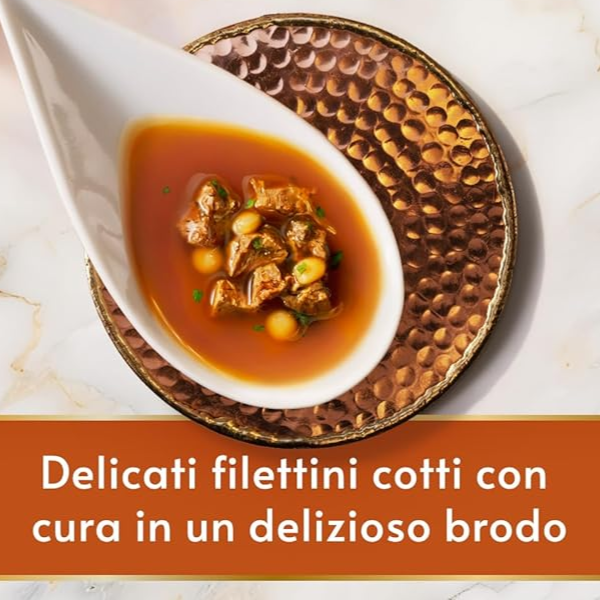 Purina Gourmet Soup Royale Filetti in brodo di cottura 45 gr