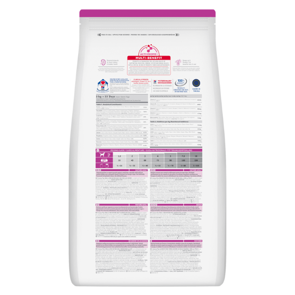 hill's science plan small & mini mature adult 7+ alimento per cani con pollo immagine6