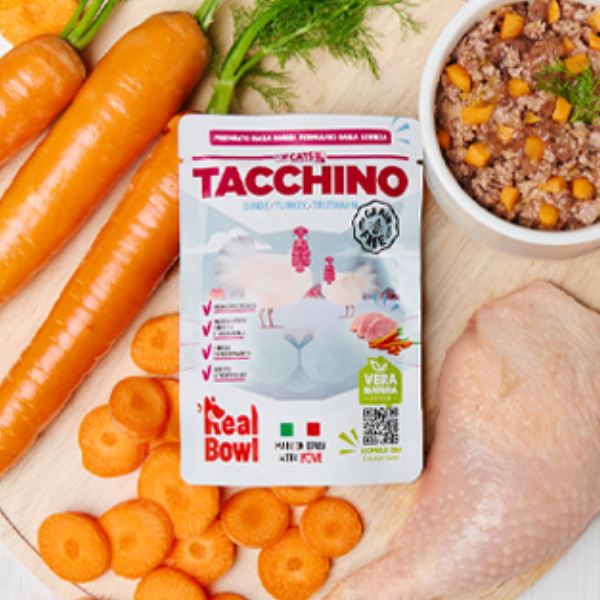 Real Bowl Cat Monoprotein Grain Free 80 gr