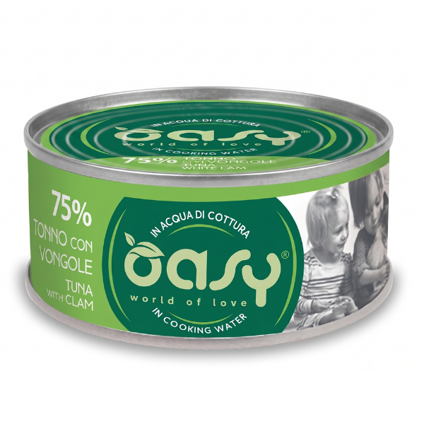 Oasy More Love Cat Adult Lattine in acqua di cottura 70 gr