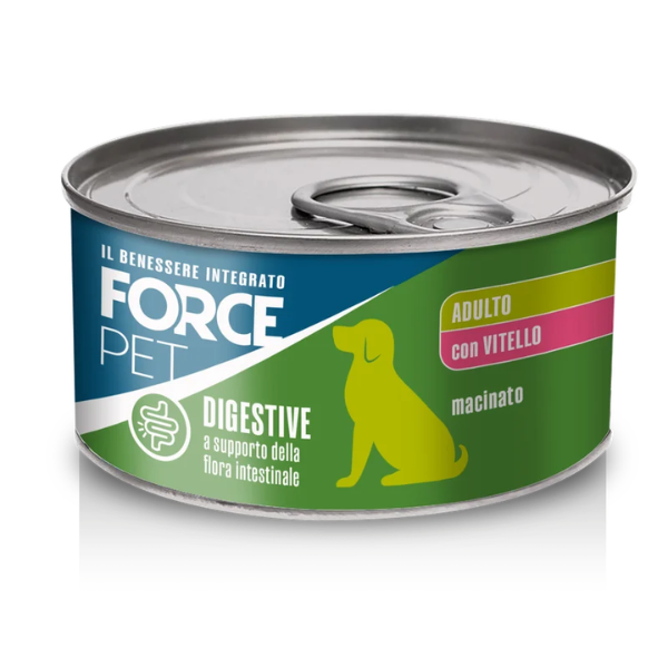 Forcepet Dog Adult Digestive supporto flora intestinale Macinato 150 gr