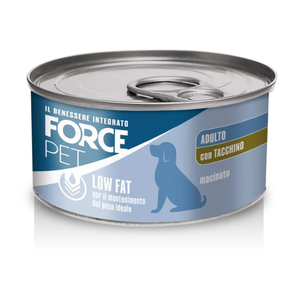 Forcepet Dog Adult Low Fat gestione del peso Macinato 150 gr