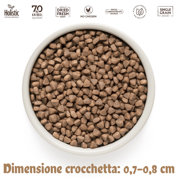 Grandorf Cat Adult Hypoallergenic Skin&Coat Care Pesce bianco e tacchino