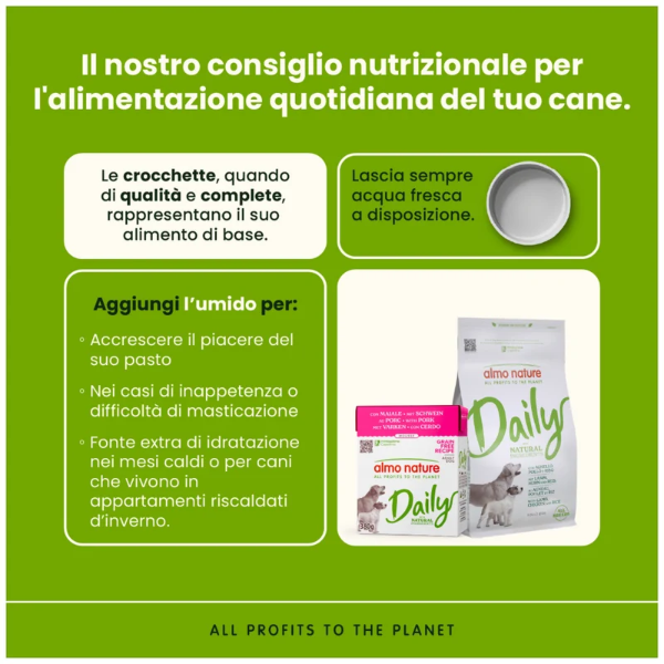 Almo Nature Daily Natural Grain Free Dog Adult 380 gr
