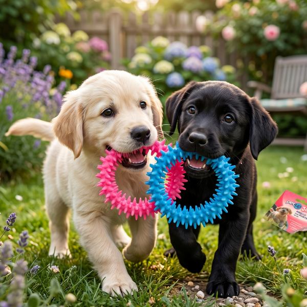 PetUp Joy gioco per cani Anello in TPR con punte