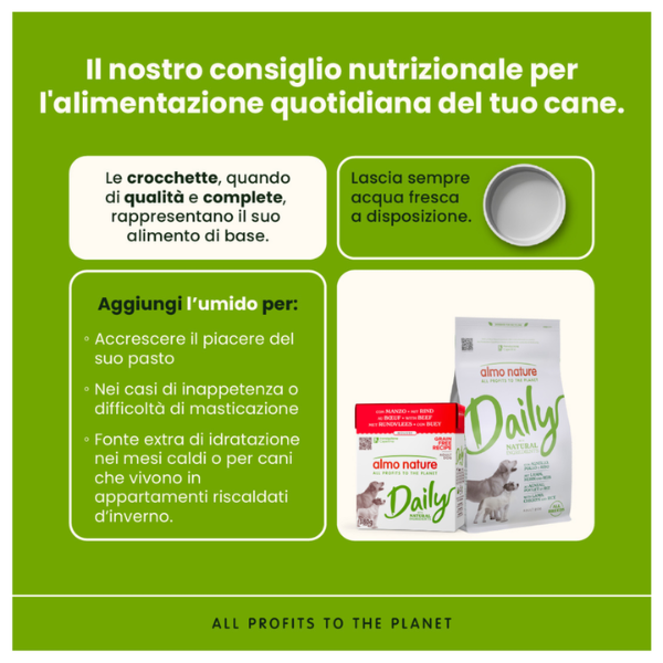 Almo Nature Daily Natural Grain Free Dog Adult 380 gr