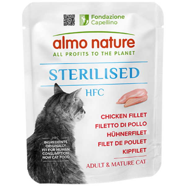 Almo Nature HFC Cat Sterilised Monoproteico 50 gr