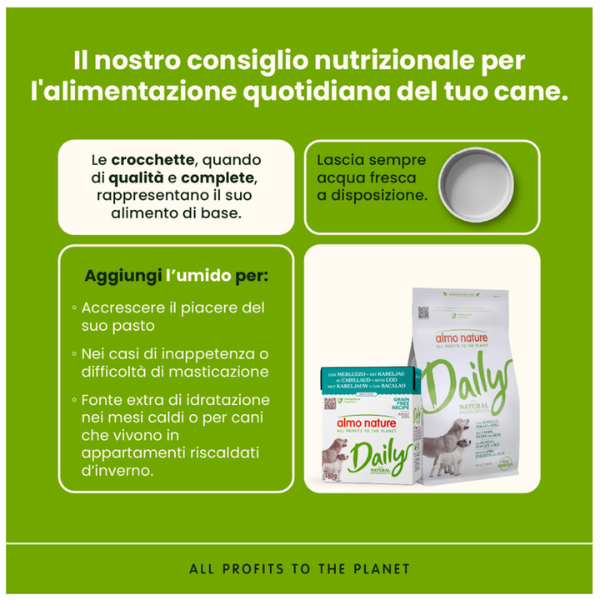 Almo Nature Daily Natural Grain Free Dog Adult 380 gr