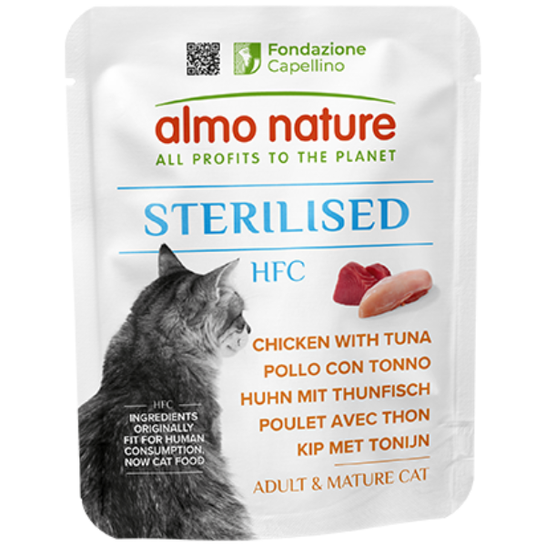 Almo Nature HFC Cat Sterilised Monoproteico 50 gr