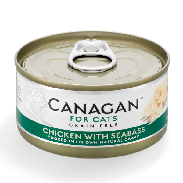 Canagan for Cats Kitten & Adult Grain Free Filetti 75 gr