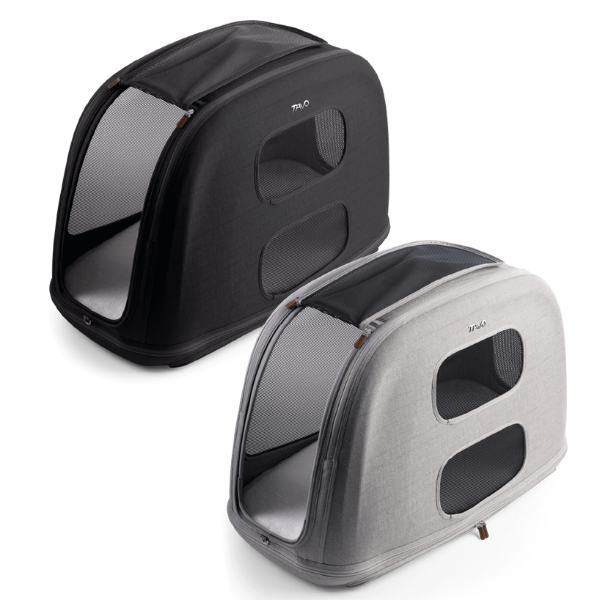 trasportino da viaggio per animali domestici con sistema isofix integrato crispin tavo immagine2