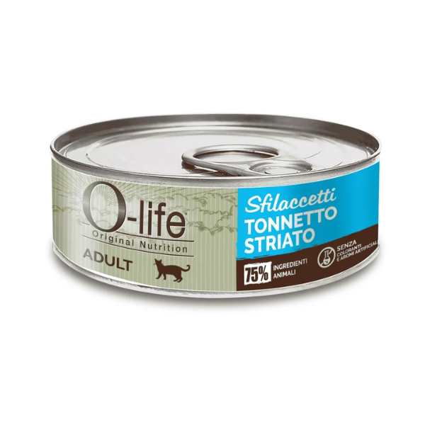 O-life Cat Adult Sfilaccetti 70 gr