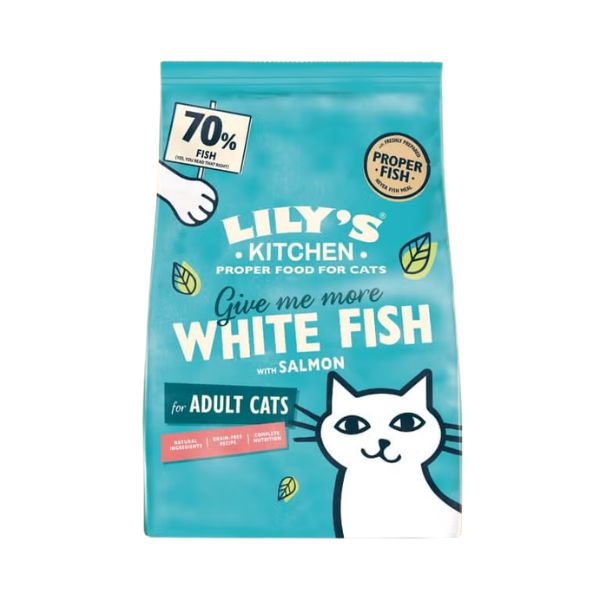 Lily's Kitchen Cat Grain Free Pesce bianco e salmone