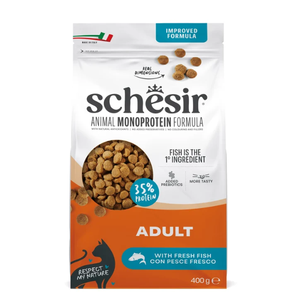Schesir Animal Monoprotein formula Cat Adult con Pesce fresco