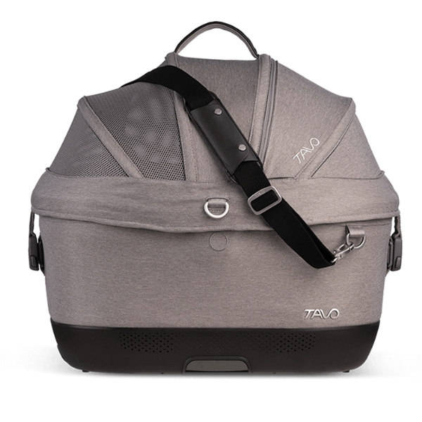 Seggiolino auto per animali con sistema IsoFix integrato Maeve Iso Tavo - ISO5X - Grigio