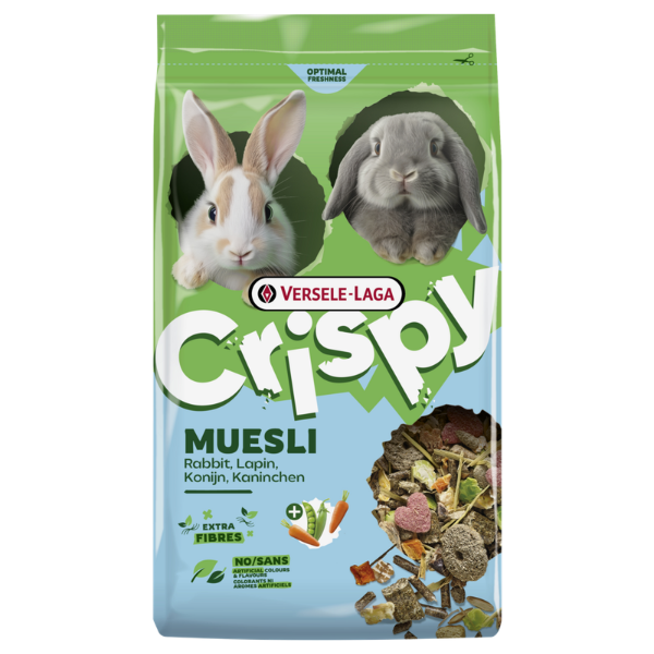 Versele Laga Crispy Muesli Rabbit per tutte le razze di conigli