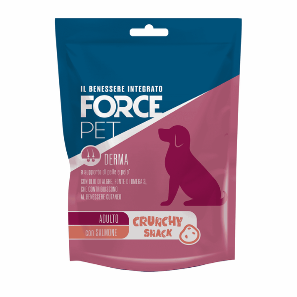 Forcepet Dog Adult Derma Crunchy Snack funzionali 85gr
