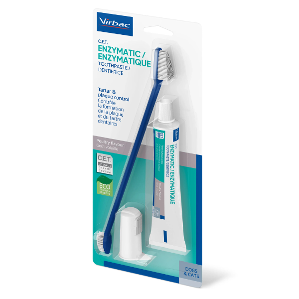 Virbac C.E.T. Kit salute orale dentifricio enzimico