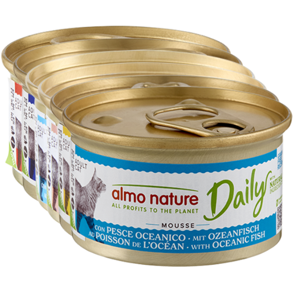 Almo Nature Daily Ingredienti naturali Grain Free Menù Cat 85 gr