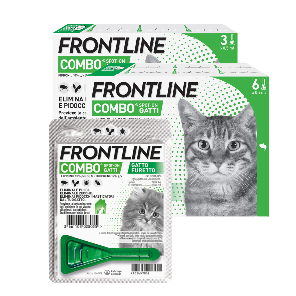 Frontline Combo Spot-On antiparassitario per gatti
