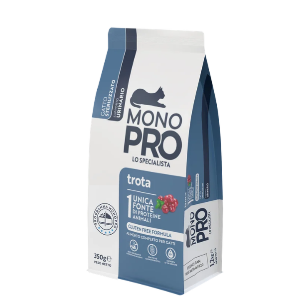 Monopro lo specialista Cat Adult Sterilised Grain Free Urinary Trota