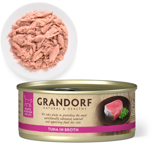 Grandorf Cat Adult Grain Free Filetti in brodo 70 gr