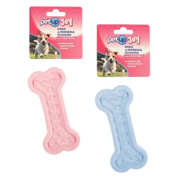 PetUp Joy gioco per cani Osso masticativo in TPR per cuccioli
