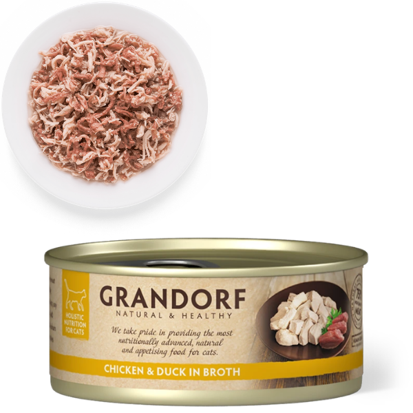 Grandorf Cat Adult Grain Free Filetti in brodo 70 gr
