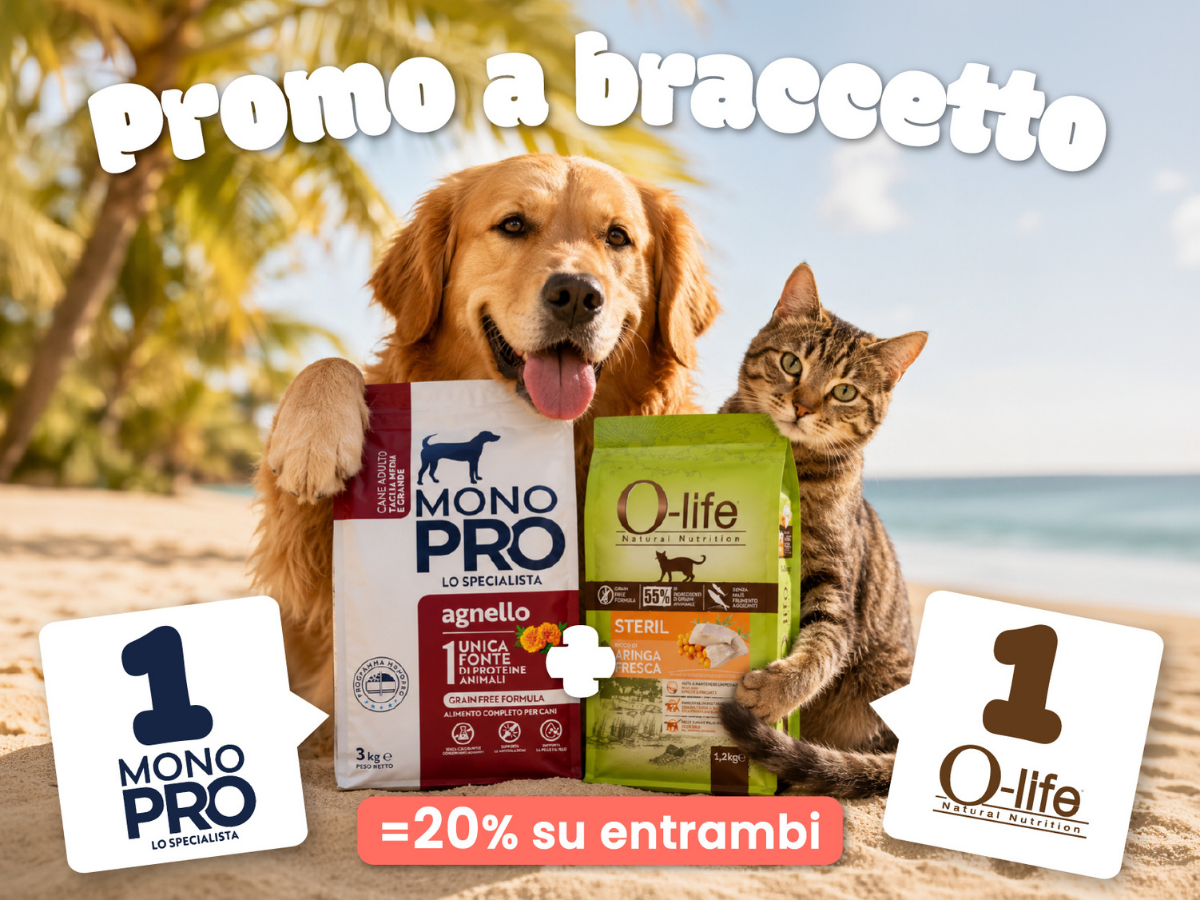 Acquista almeno 1 prodotto O-life+almeno 1 prodotto Monopro (entrambe esclusive bauzaar.it) e ricevi il 20% di sconto su entrambi i brand