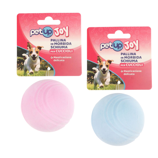 PetUp Joy gioco per cani Pallina in morbida schiuma per cuccioli