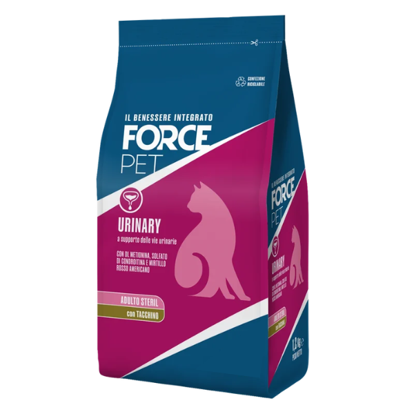 Forcepet Cat Adult Sterilised Urinary supporto urinario Tacchino