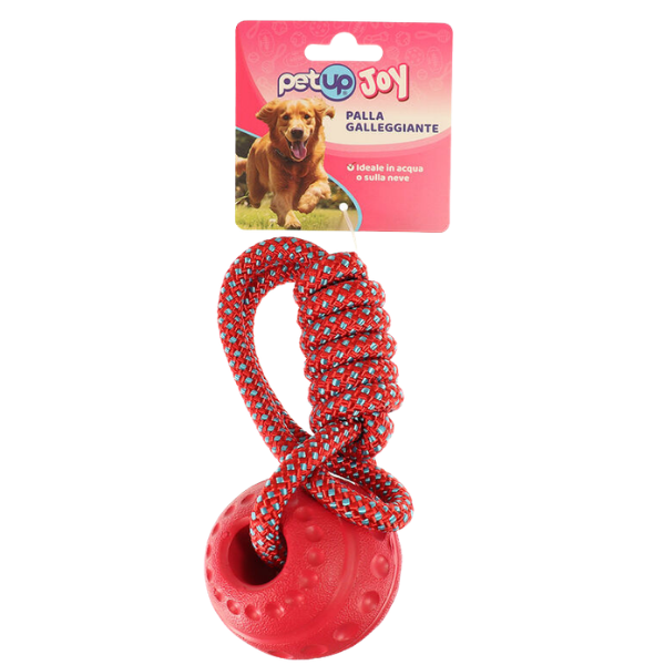 PetUp Joy gioco per cani Palla galleggiante con corda