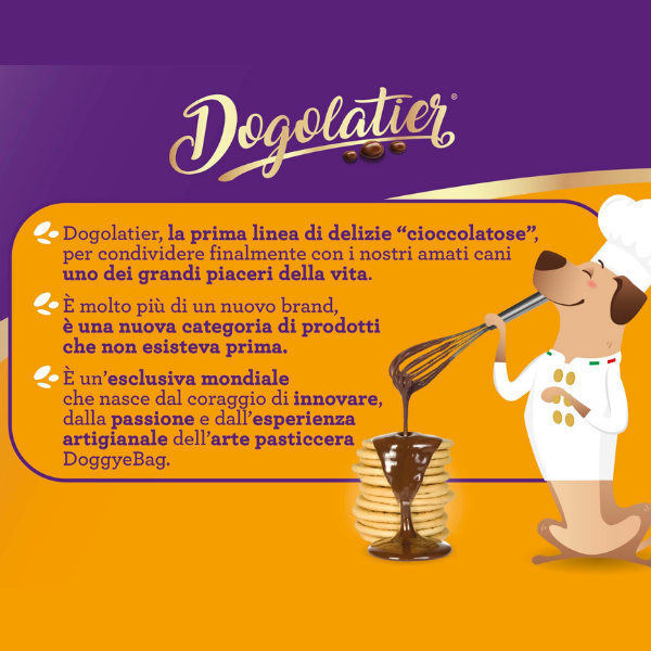 DoggyeBag Dogolatier Biscotti artigianali snack per cani 180 gr