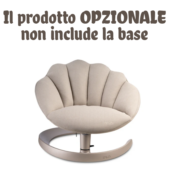 Cuccia oscillante rialzata per animali domestici Shell Tavo