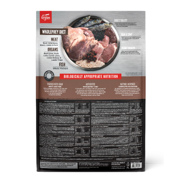 orijen regional red cat food immagine3