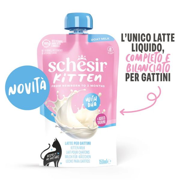 Schesir Kitten Milk latte di capra da bere Grain Free