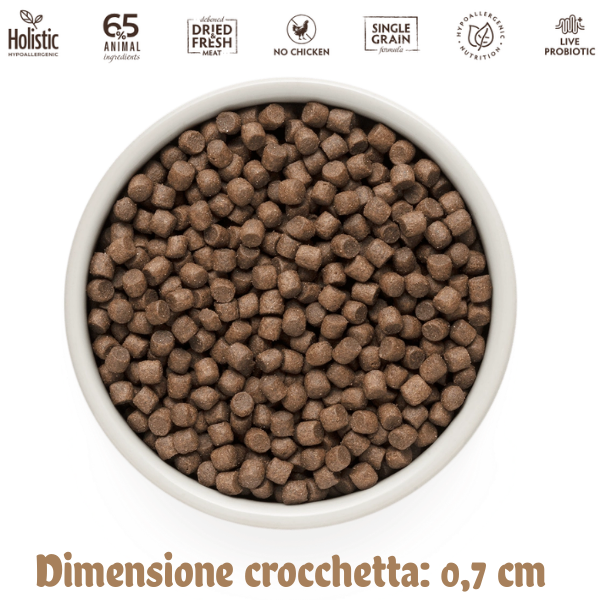 Grandorf Dog Adult Mini Hypoallergenic multiproteico 4 carni