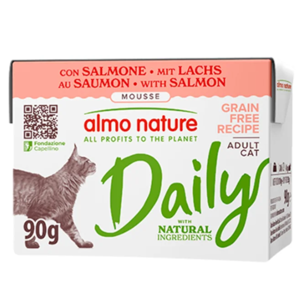 Almo Nature Daily Natural Grain Free Cat Adult 90 gr