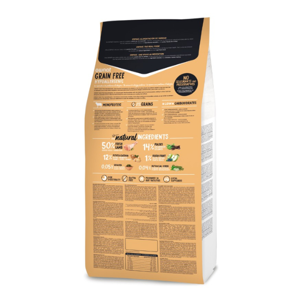 ownat grain free hypoallergenic mono-proteic all breeds adult con salmone fresco immagine3
