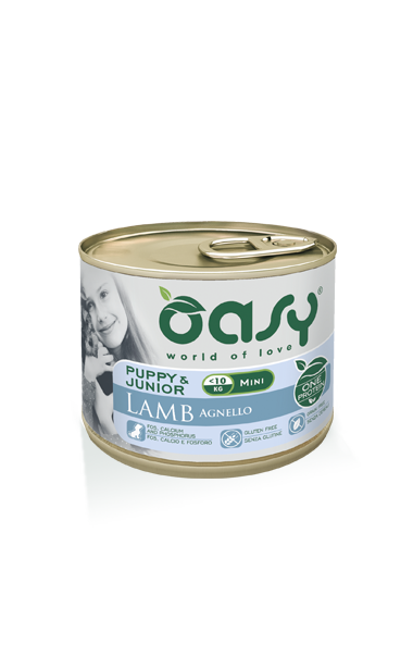 Oasy Monoproteico Adult Mini 200 gr - PUPPY Agnello