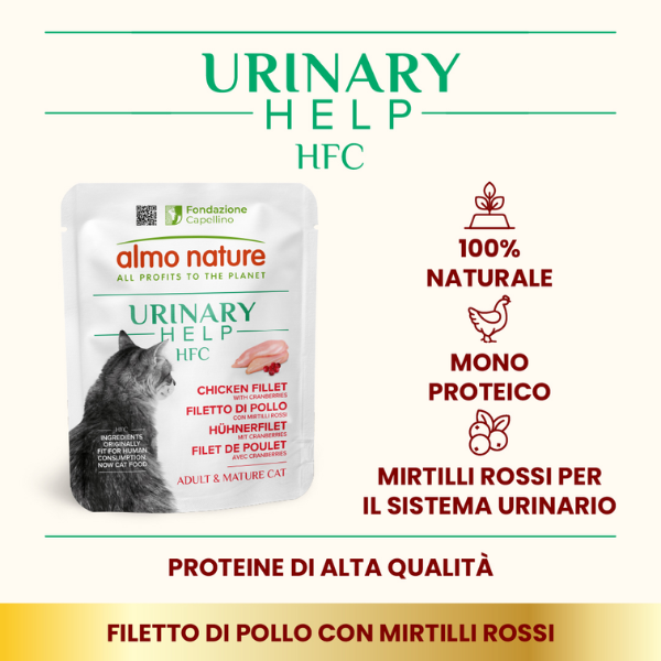 Almo Nature HFC Urinary Help Monoproteico 50 gr