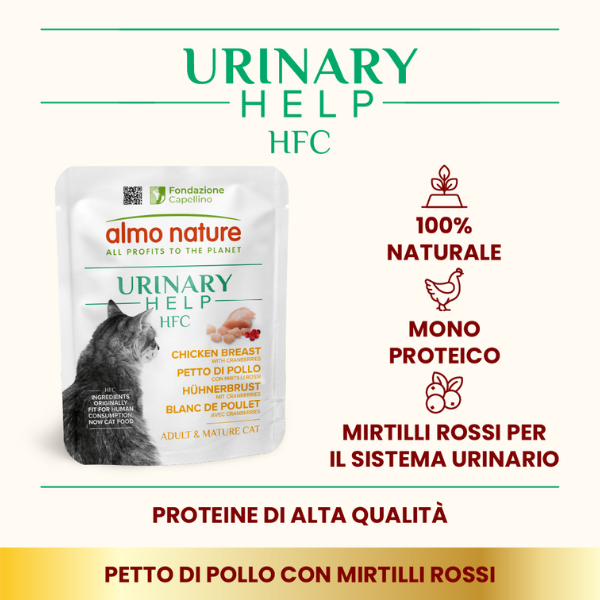 Almo Nature HFC Urinary Help Monoproteico 50 gr
