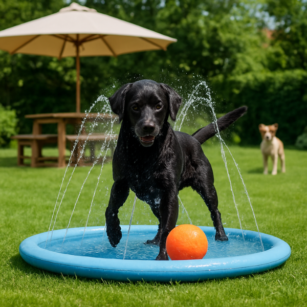 Gioco d'acqua per cani Splash Pool Ferribiella